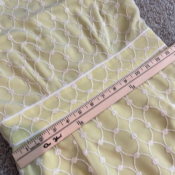 NWT $169 Antonio Melani Alexa Dress Garden lace 2 XS Yellow wedding cocktail NEW - Picture 13 of 16